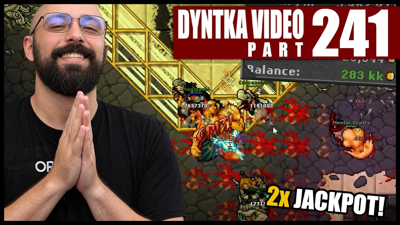 2 NOWE HELMETY ZA GRUBĄ KASĘ!  | Tibia - Dyntka Video odc. 241