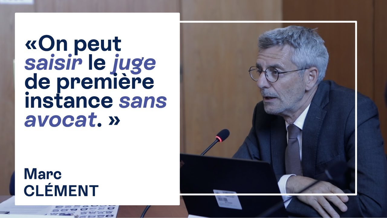 La plupart du temps, on peut saisir le juge de premi&egrave;re instance sans avocat.