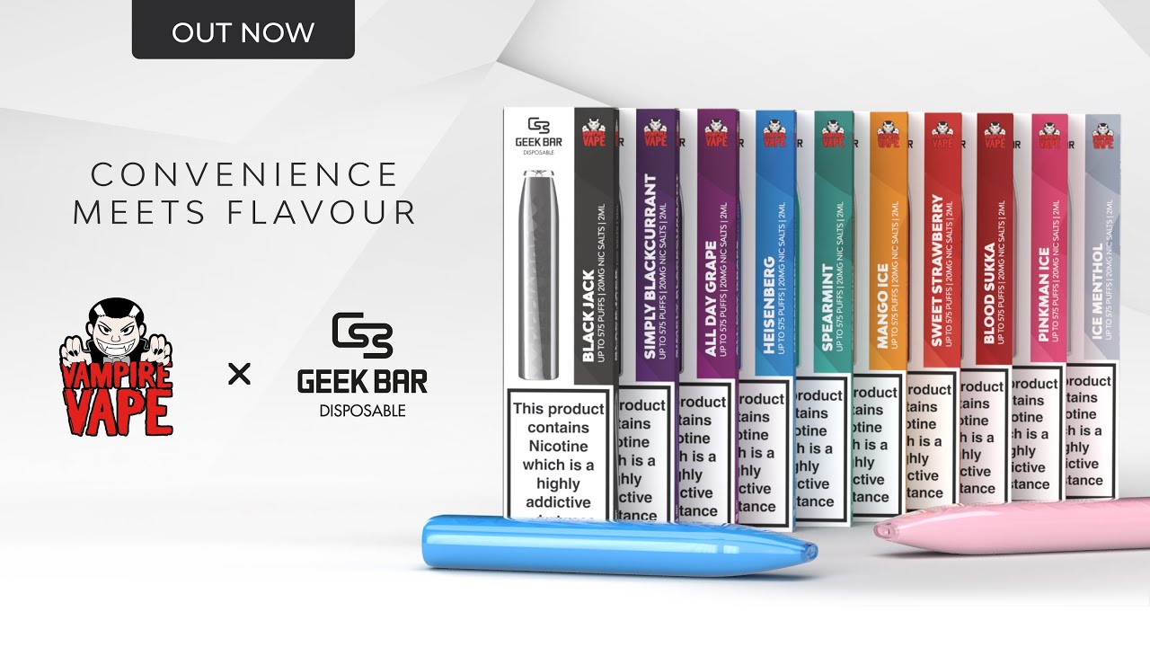 Vampire Vape Geek Bars Disposable