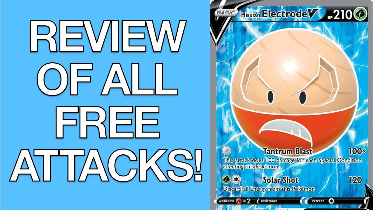 Review of all Free Attack Cards in the Pok&eacute;mon TCG