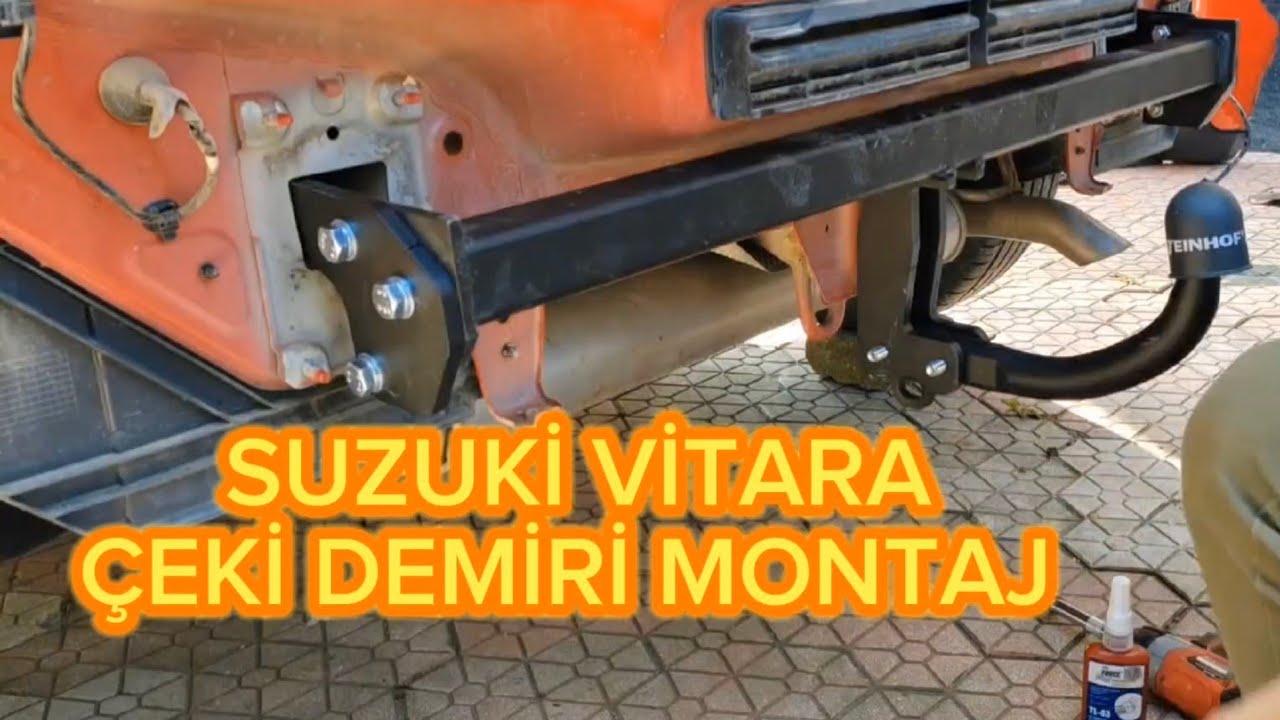 SUZUKİ VİTARA 1.4 ÇEKİ DEMİRİ MONTAJ | VİTARA DRAWBAR ASSEMBLY