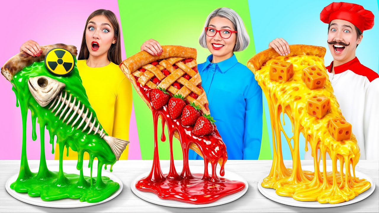 Кулинарный Челлендж: Я против Бабушки | Вкусные Рецепты с Едой от Multi DO Challenge