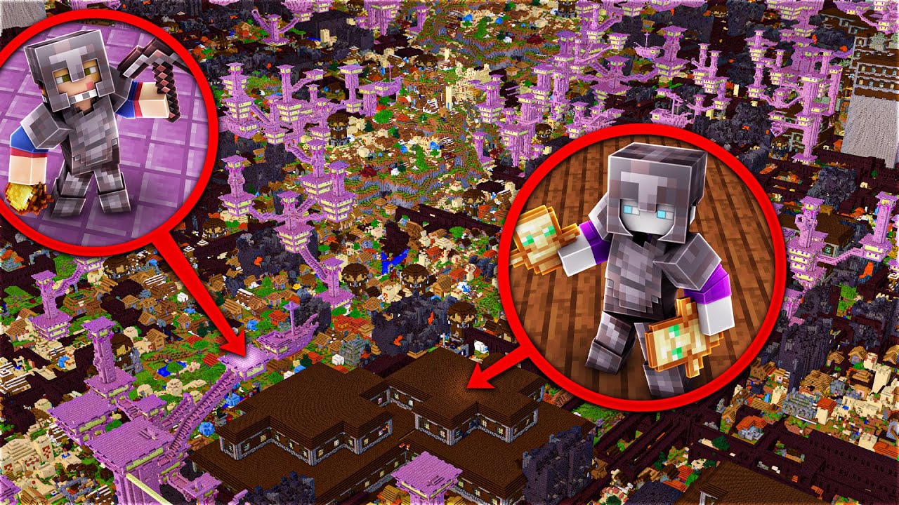 JEDER CHUNK = RANDOM STRUKTUR (XXL OP BATTLE)