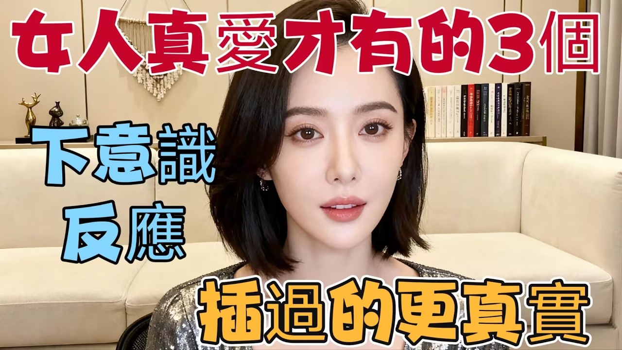 女人真愛，都會有這三個下意識的反應，真實藏不住的動作！#中外夫妻#分享  #情感#前妻 #異國夫妻 #離婚率 #正能量#两性#出轨