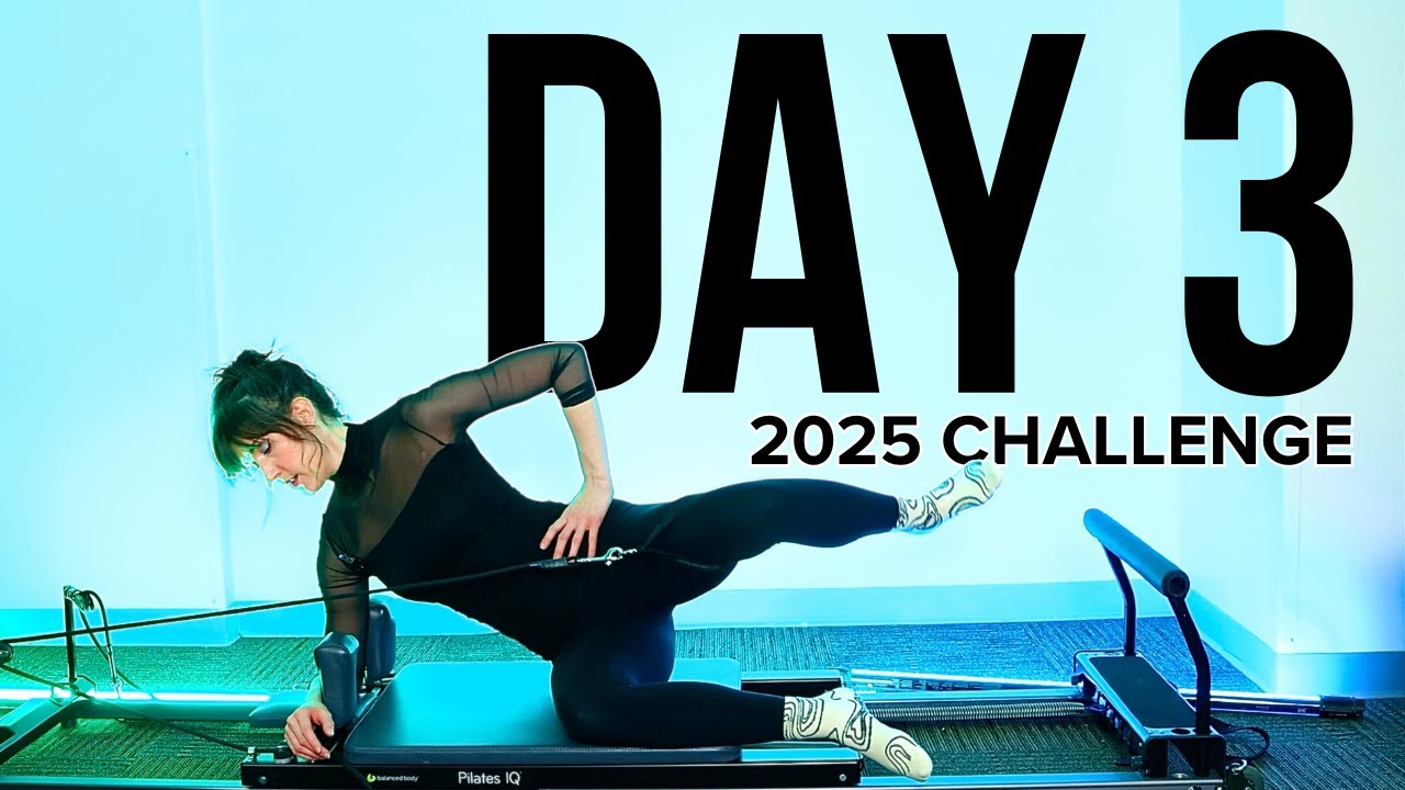 Pilates Reformer Workout Challenge 2025 🤩 DAY 3: Legs + Glutes | ALL LEVELS