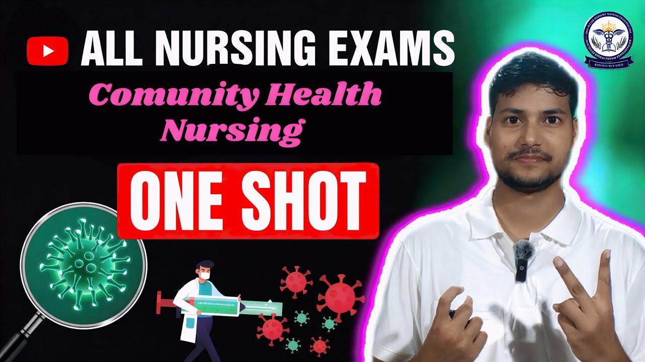 Community Health Nursing One Shot 🔥 | पूरा Syllabus एक Video में | Exam Night Revision | Bsc N 5th |