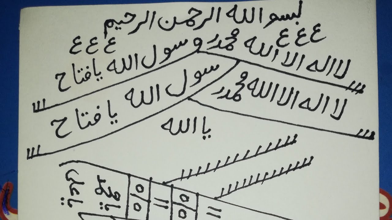 #imtehan me kamyabi ka naksh #امتحان میں کامیابی حاصل کرنے کسی کام میں فتح حاصل کرنے کا تعویذ