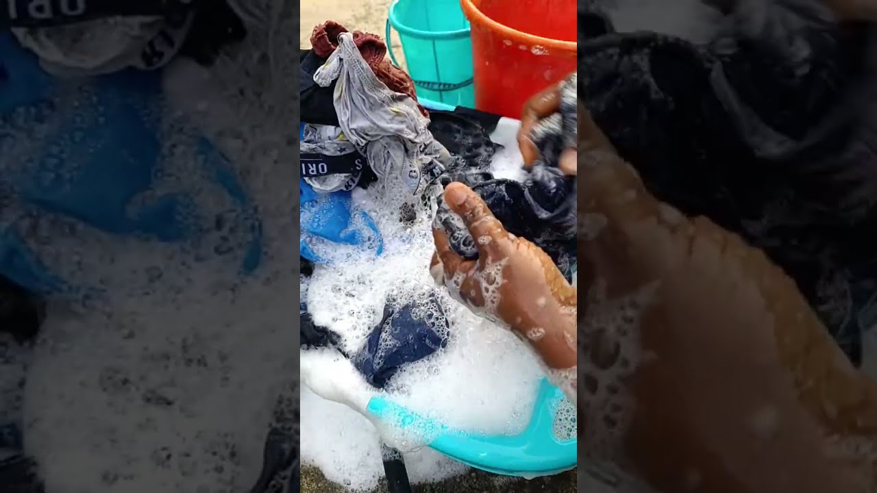 How to wash clothes by hand | Clothes Hand Washing