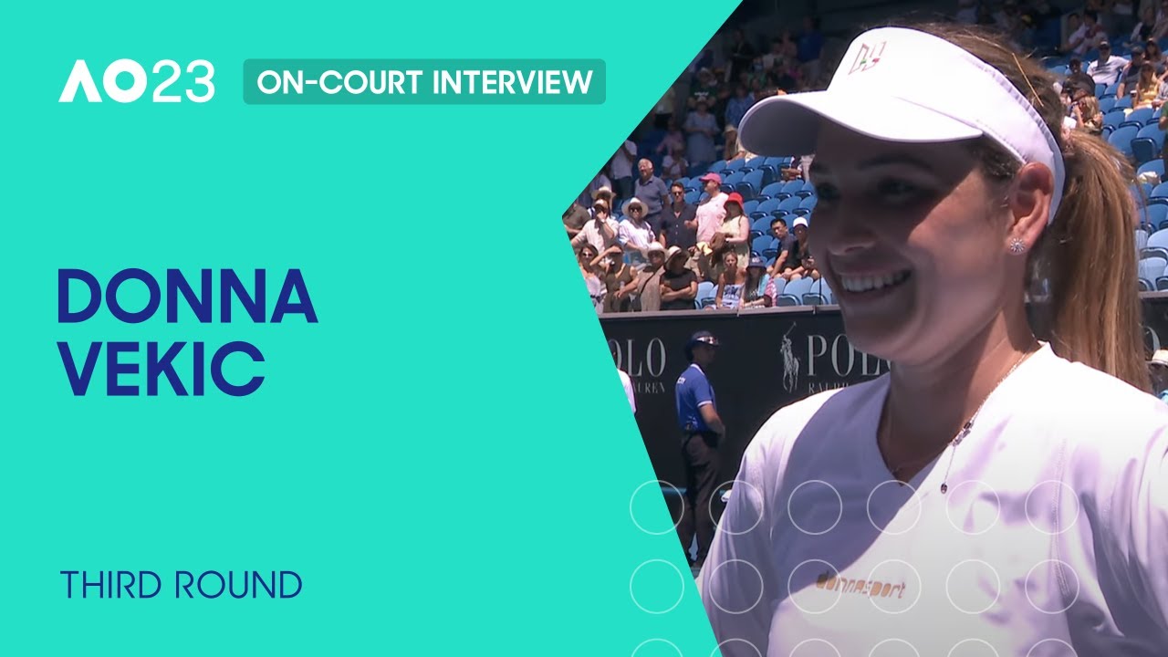 Donna Vekic On-Court Interview | Australian Open 2023 Third Round