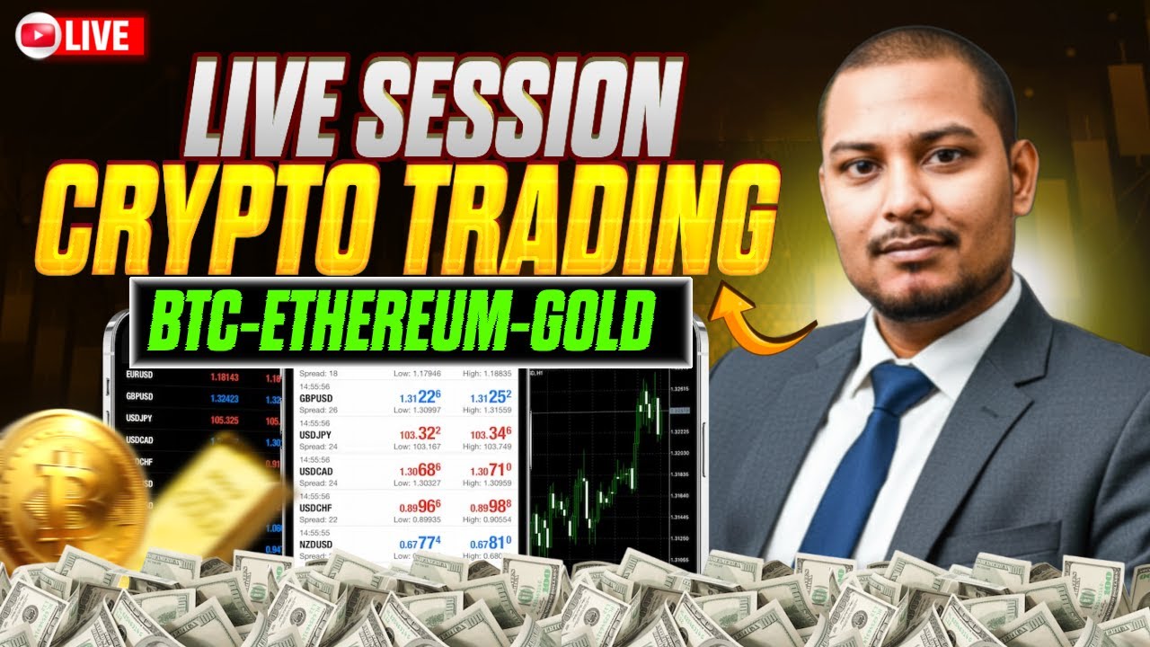 Crypto Trading LIVE: BTC Live Trading Bitcoin Analysis | CRYPTO & GOLD LIVE TRADING 16 FEB 
2026