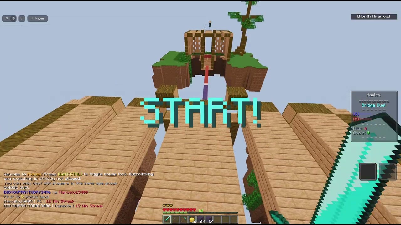 Cooking NOOBS in bridge duels-Hoplex