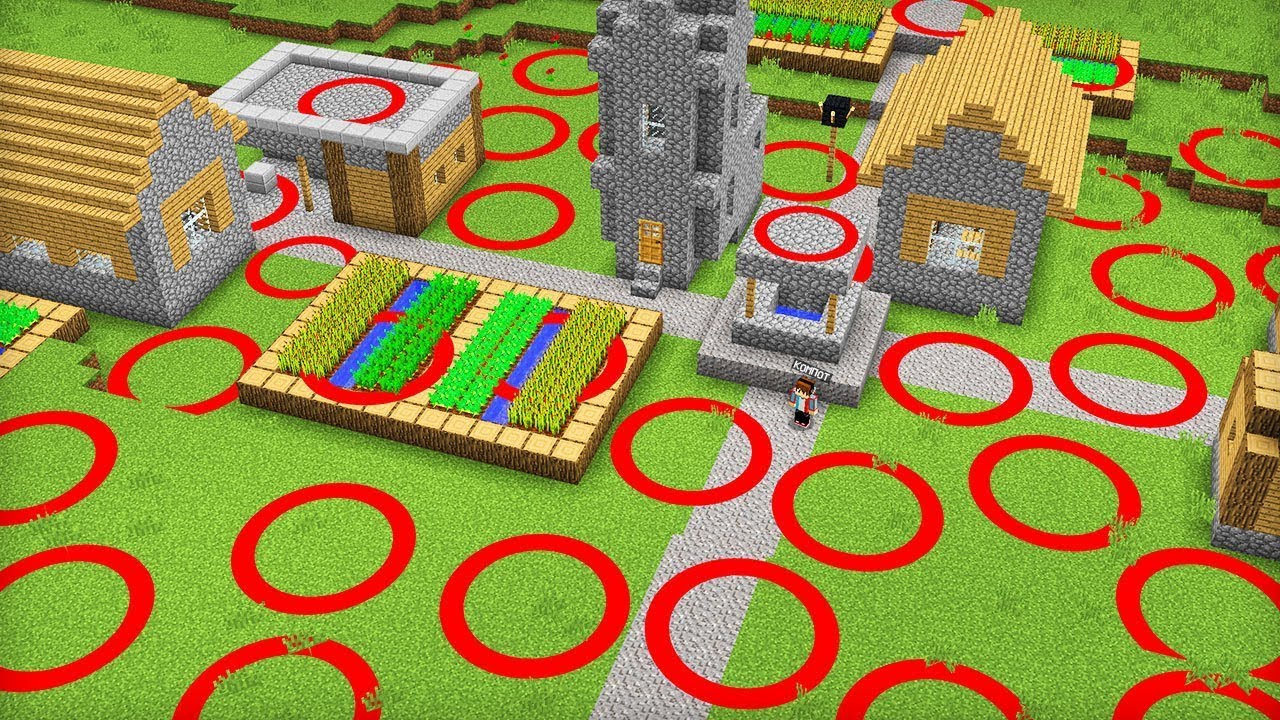 NEGA QISLOHIMIZDA QIZIL DOIRALAR KO'P? | MINECRAFT OʼZBEKCHA