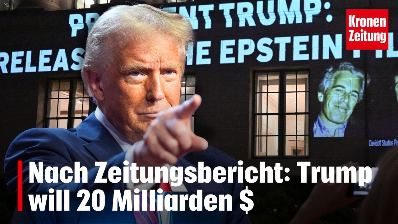 Nach Zeitungsbericht: Trump will 20 Milliarden $ I NEWS krone.tv