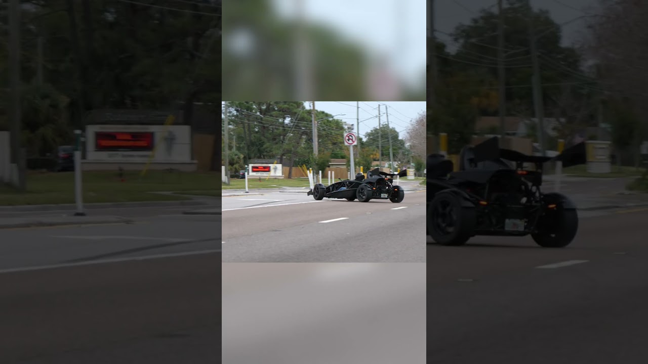 Ariel Atom takes a spin and nails it at Cars and Coffee  #carsandcoffe #supercars #carfails