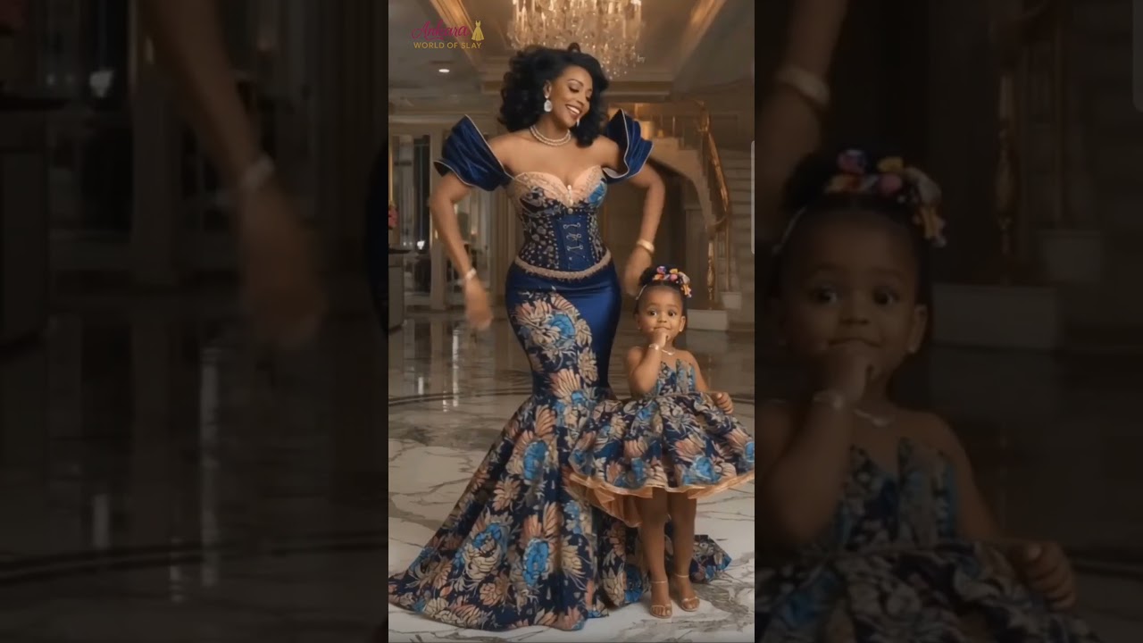 Chic Ankara Mother & Baby Twinning Styles &ndash; Adorable African Fashion Looks