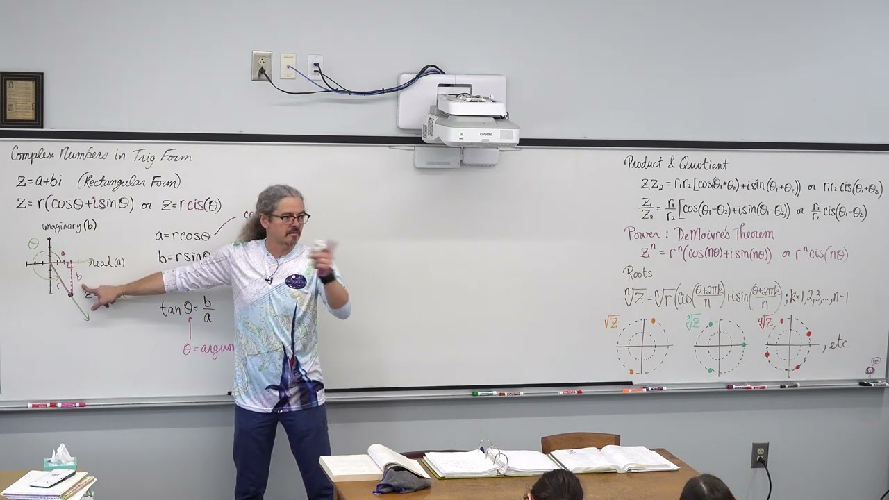 Complex Numbers in Trig Form DeMoivre's Theorem