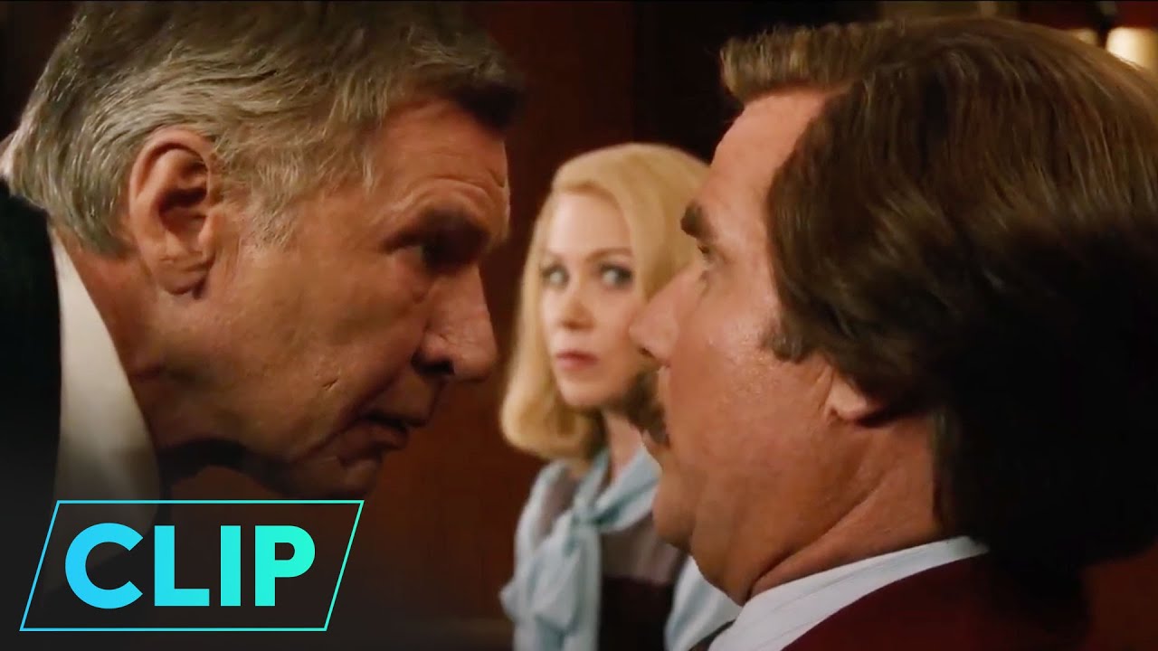 Anchorman 2 (2013) | Ron Gets Fired | Will Ferrell, Christina Applegate, Harrison Ford
