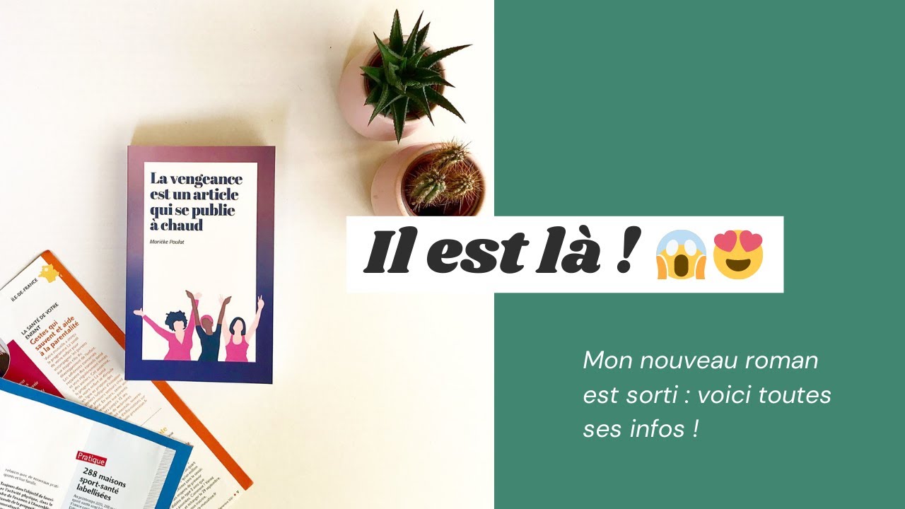 Mon nouveau roman sort aujourd'hui ! 😱😍
