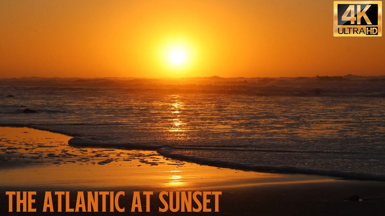 The Atlantic at sunset#relaxation #sunset
