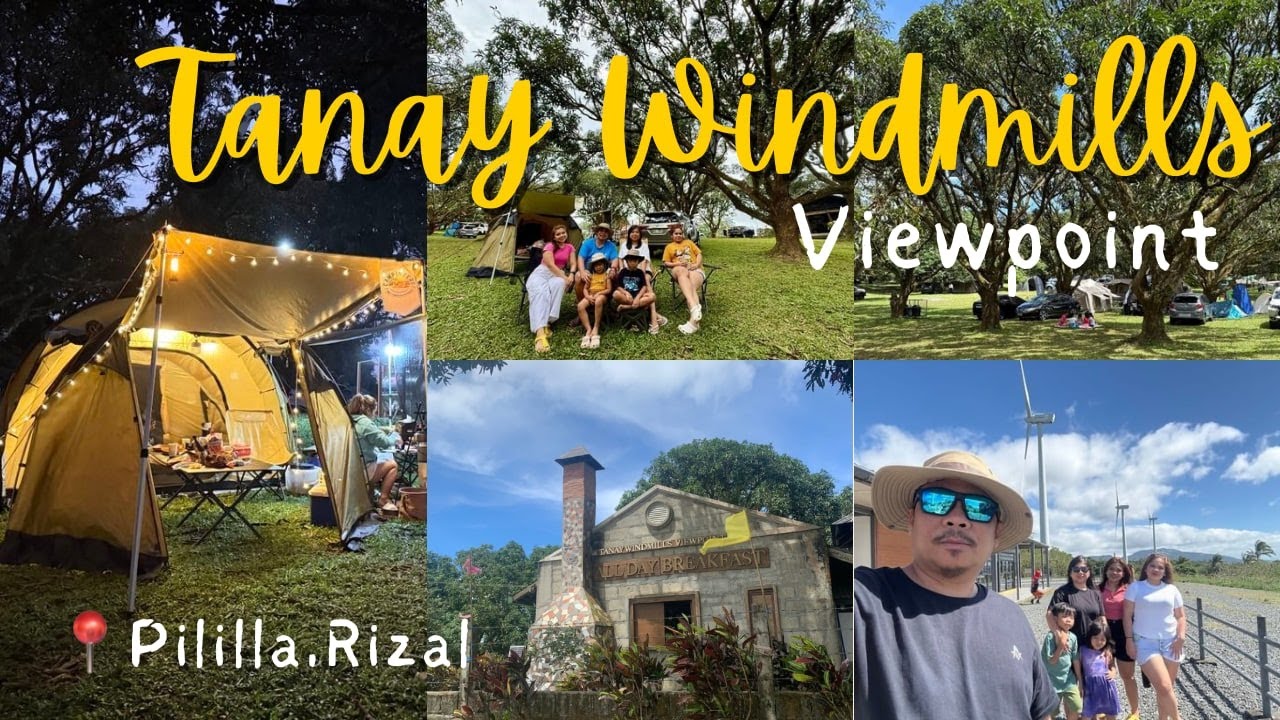 TANAY WINDMILL VIEWPOINT CAFE | PILILIA WINDMILL FARM [4K]