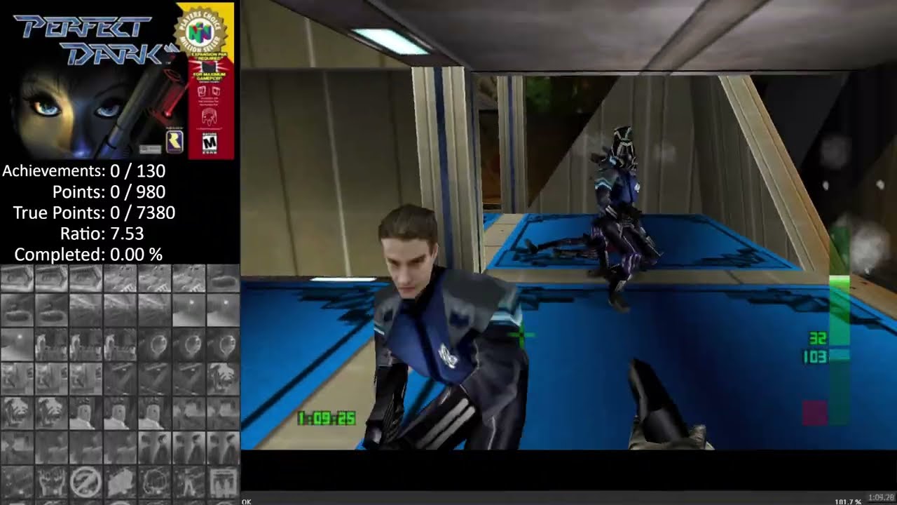 Perfect Dark - RetroAchievements (Part 1)