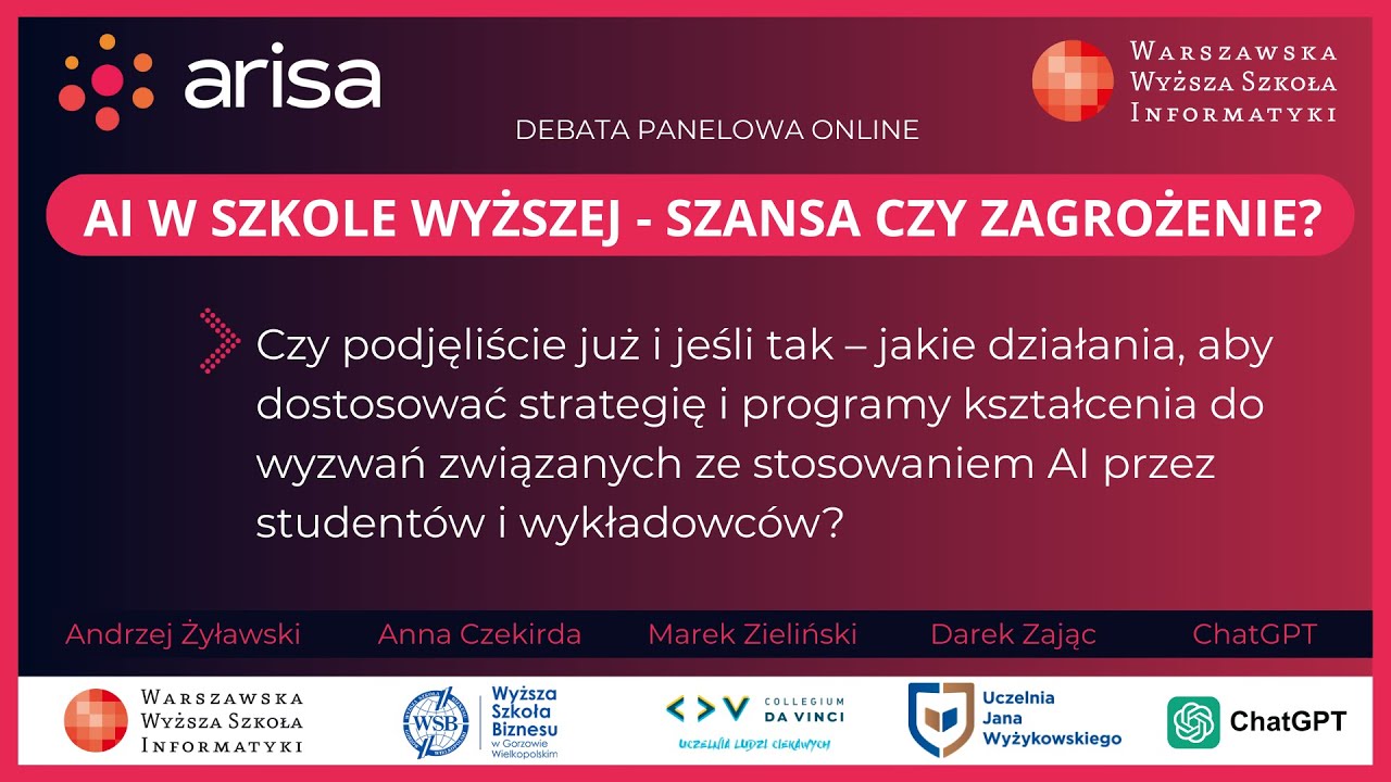 Wyzwania związane ze stosowaniem AI przez studentów i wykładowców?