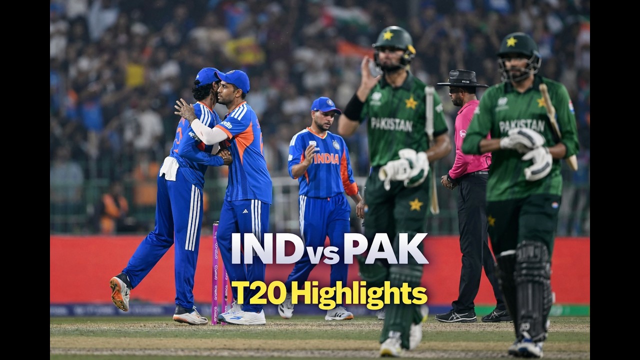 India make it 8-1 against Pakistan in T20 World Cups|IND vs PAK T20I highlights|ICC T20 world cup