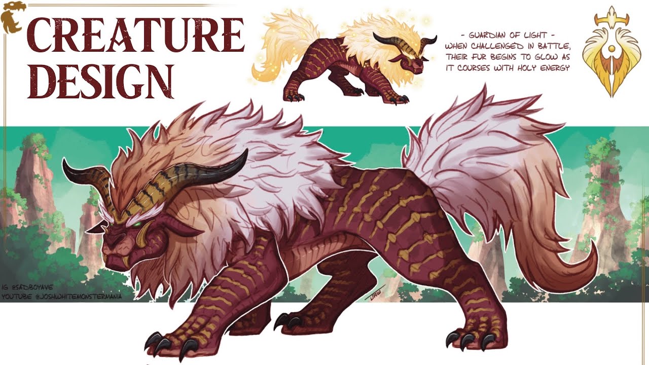 Designing Fantasy Creatures For My World!