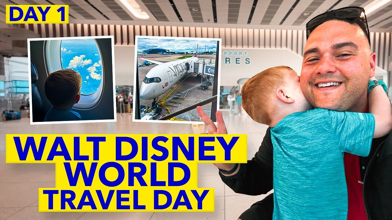 DISNEY WORLD TRAVEL DAY VLOG | Radisson Blu Manchester, Virgin Atlantic Premium & Boardwalk Villas