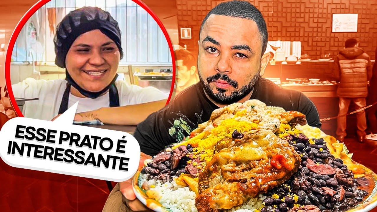 COMENDO A VONTADE NO SELF-SERVICE | O REI DO BANDEIJÃO