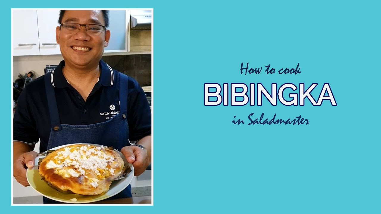 Saladmaster Bibingka (Rice Cake) in 14 mins!