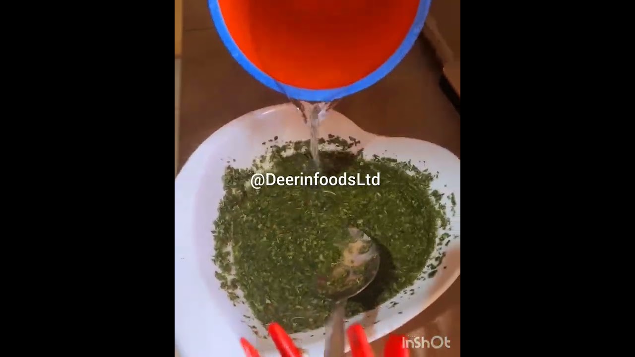 HOW TO MAKE DRIED EWEDU/JUTE LEAVES
