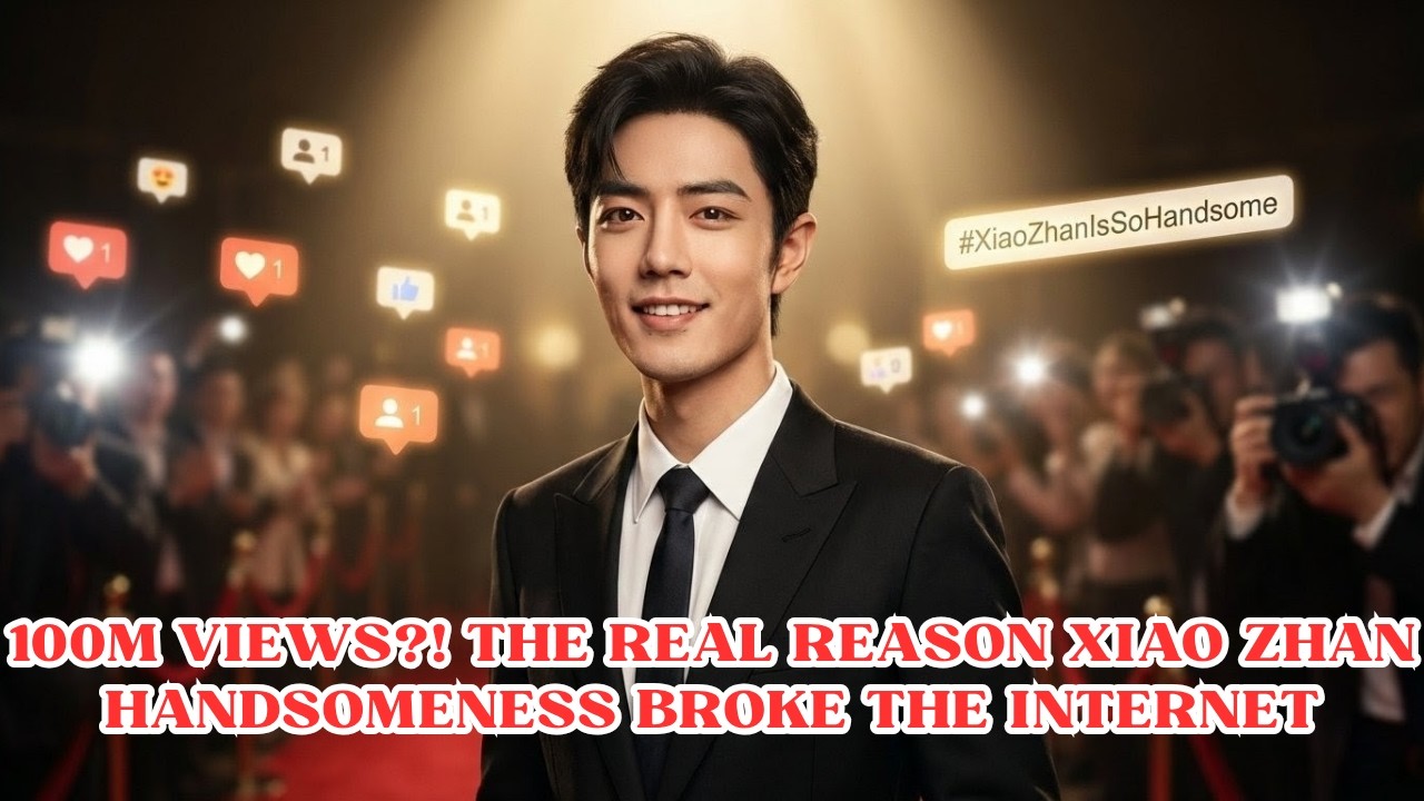 Сяо Чжань снова в тренде! #XiaoZhanIsSoHandsome набрал 100 миллионов просмотров 😱