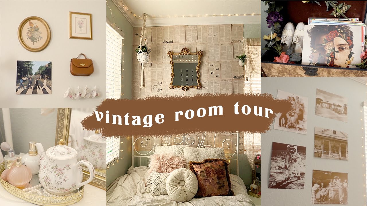 UPDATED ROOM TOUR 2021 antique & eclectic vintage // antique collection & room decor inspo ✴