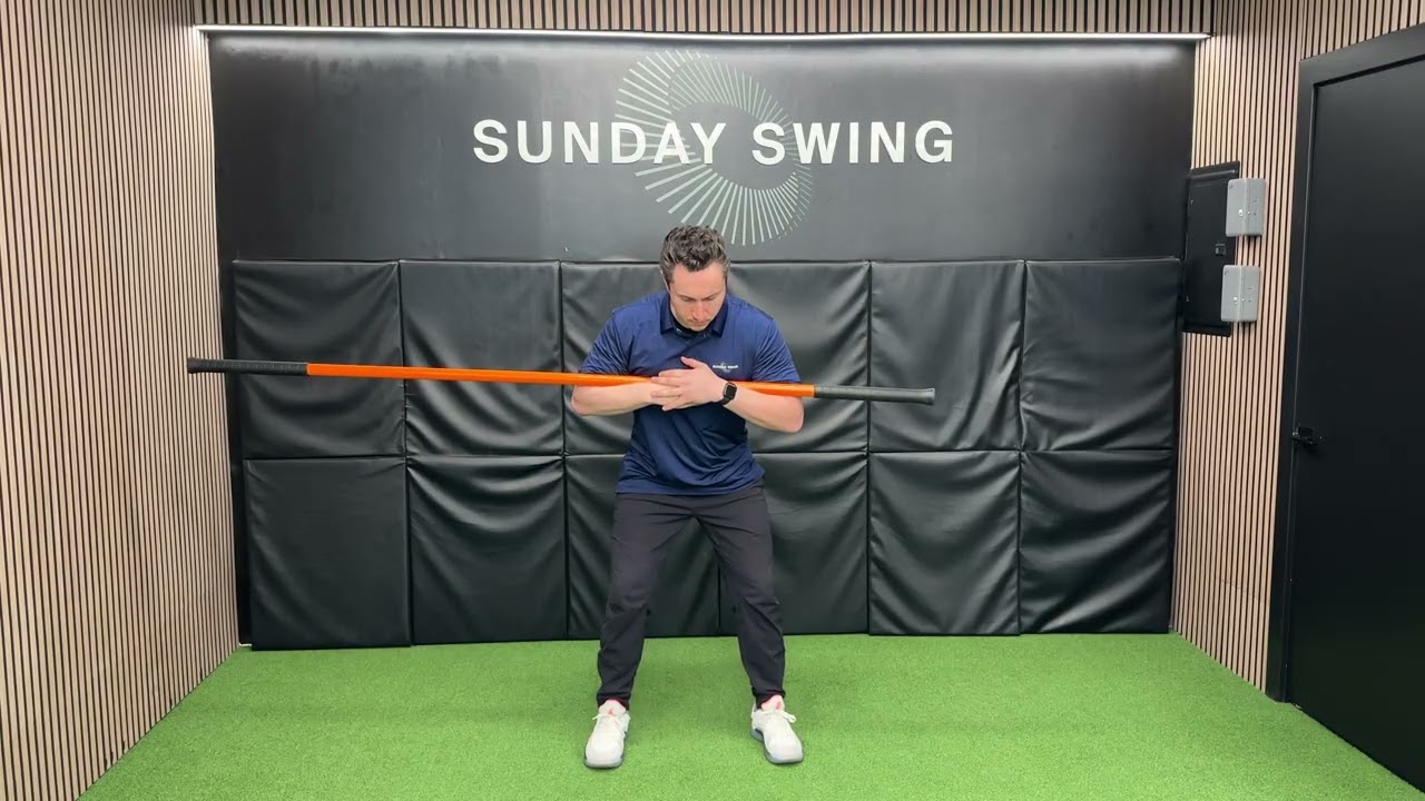 Stick Mobility for Golf Offset Shoulder Turn