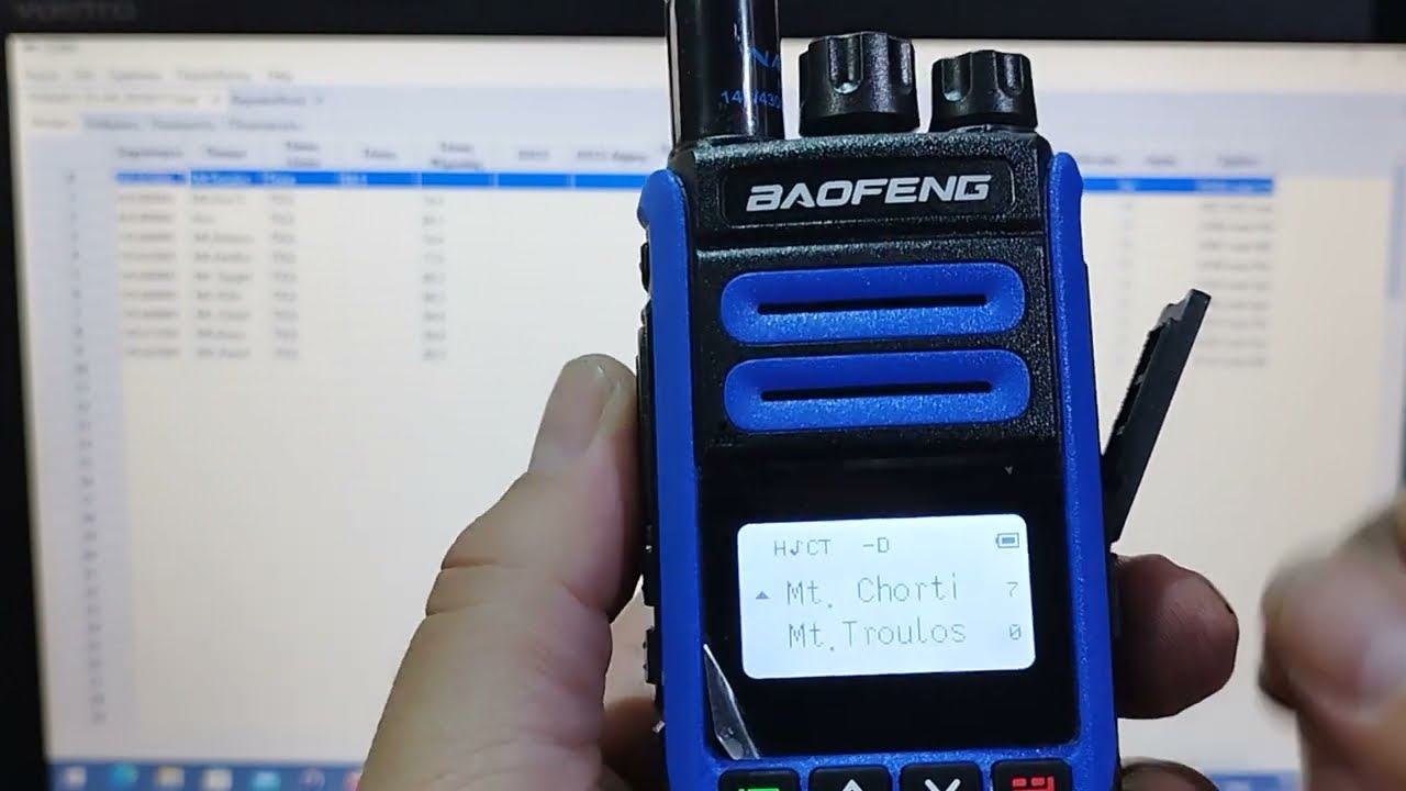 Chirp 2023 how to download Greek repeater list in a few seconds