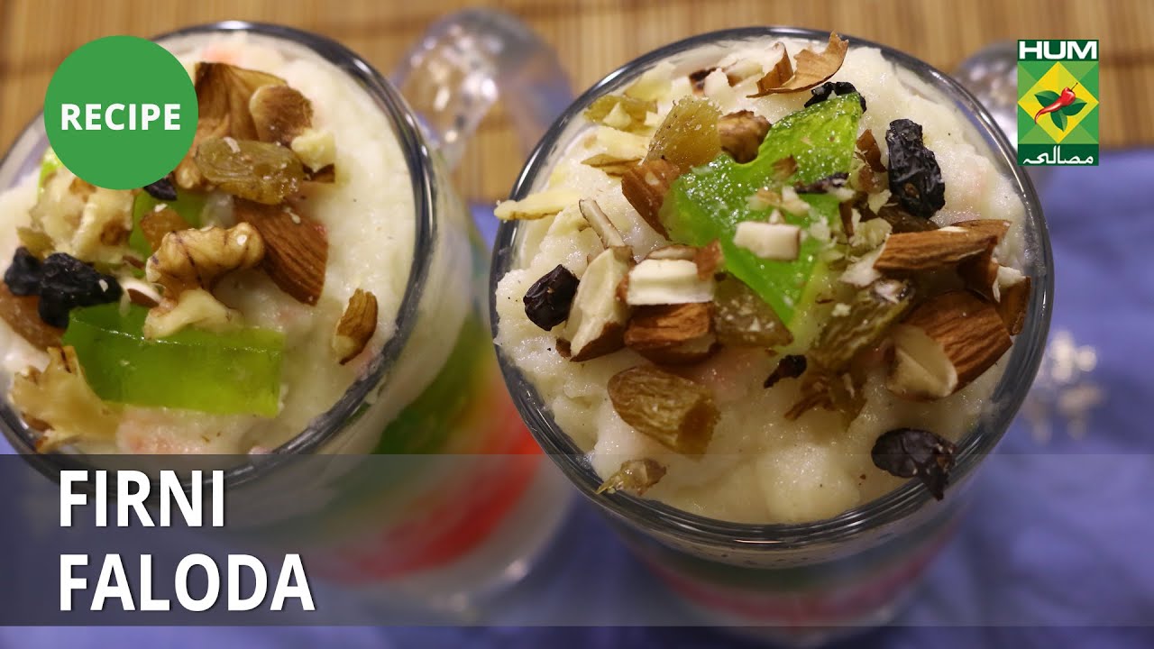 Firni Faloda Recipe | Dawat | Abida Baloch | Dessert