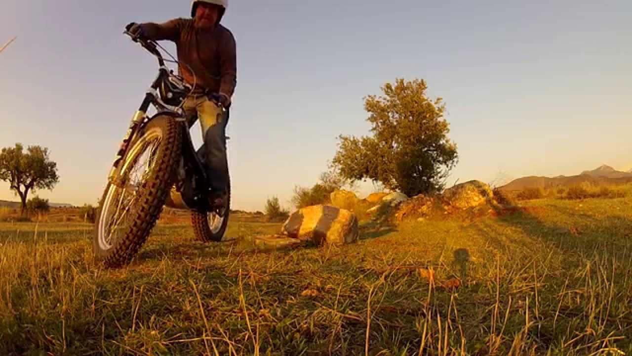 Gasgas trial txt 280 MOTO TRIAL en cortijo🔥🔥🔥