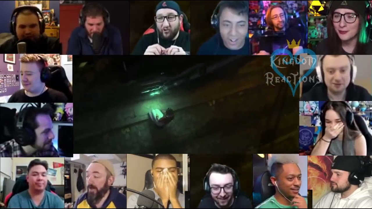 Final Fantasy VII Remake - Opening Movie Reaction Mashup