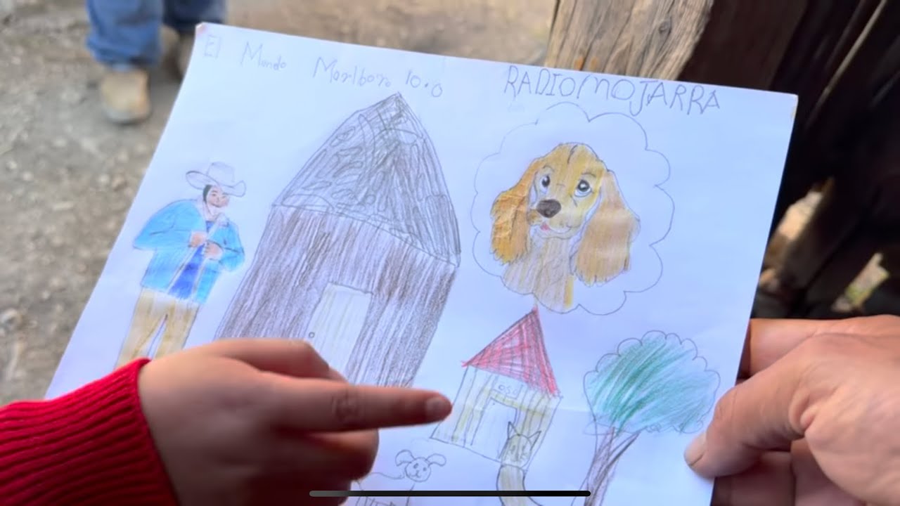 El mejor regalo de un niño es un dibujo o