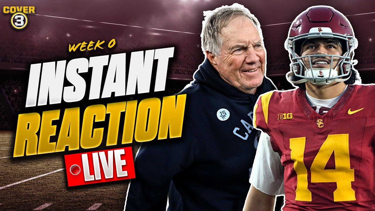 WEEK 0 INSTANT REACTION: UNC Tops TCU | NC State-Virginia | Florida State & USC Takeaways | MORE!