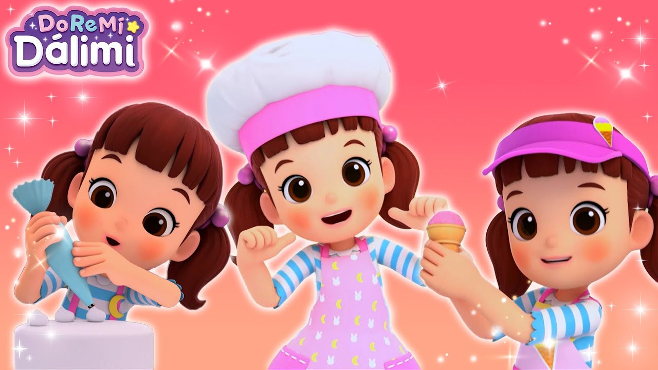 ¡Hoy yo soy la chef!🍖🍰30min👏DoReMi Dálimi🌜Compilacion❤️Canción🎹Dibujos Animados🎶Сolección