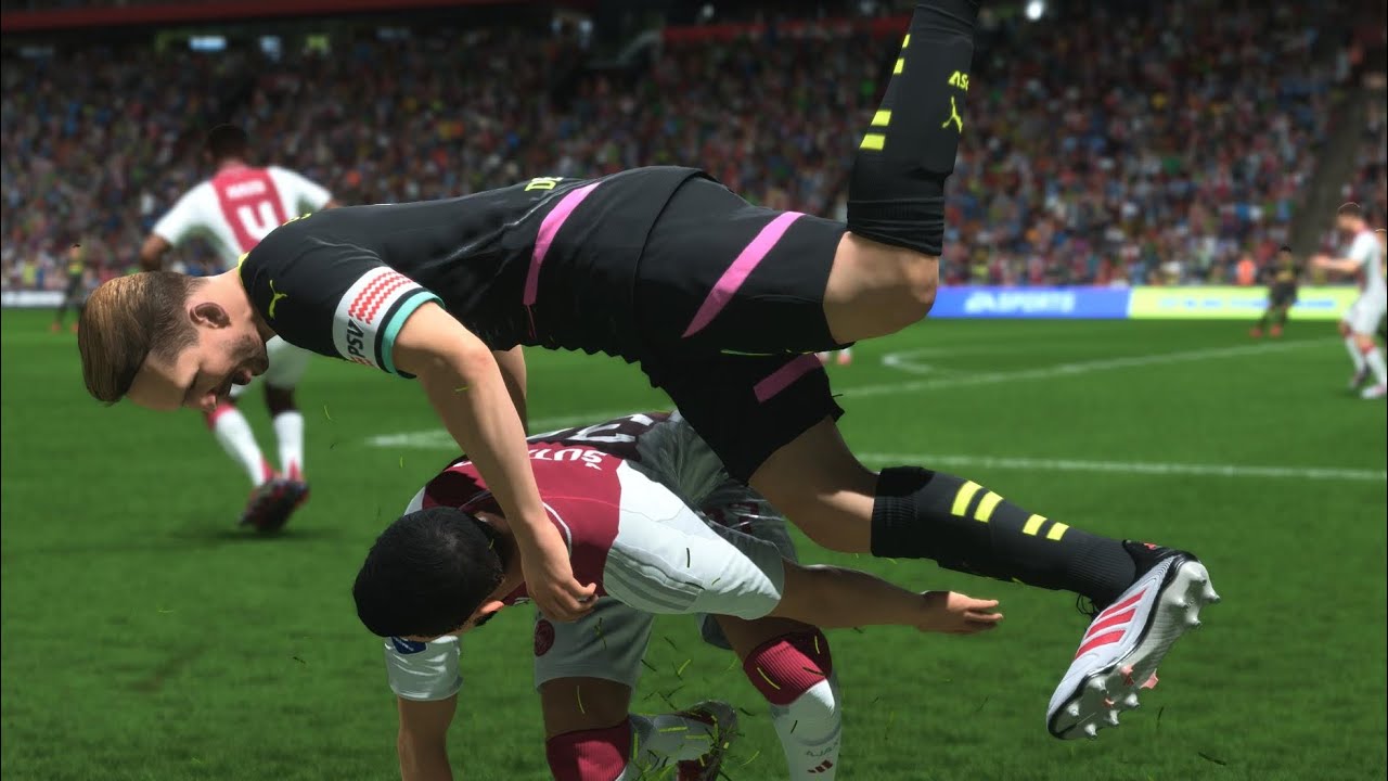 【FC25】nasty tackles and funny moments 35 #fc25