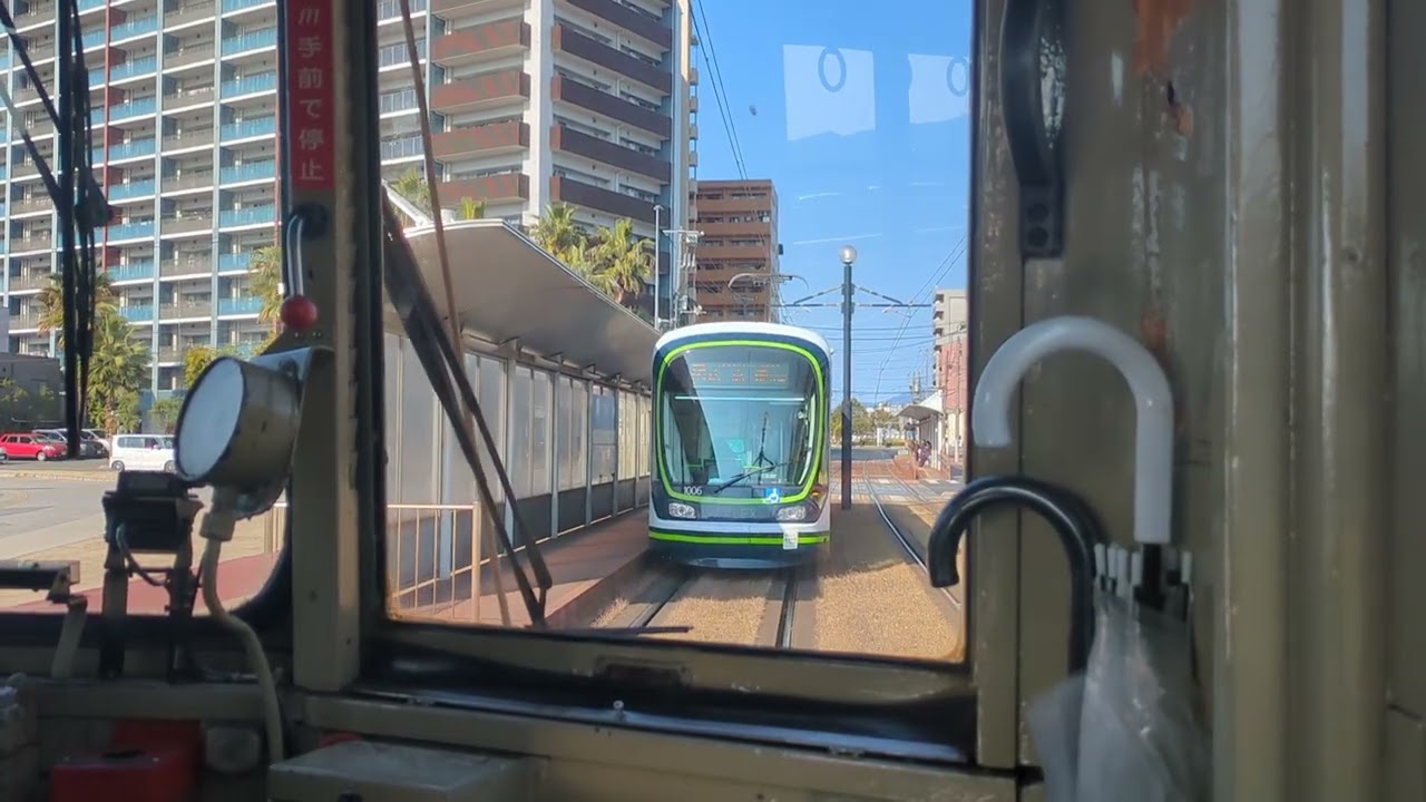 [吊り掛け]    1900形前面展望　[4]