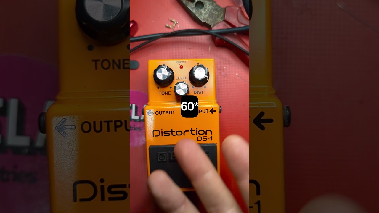 5 Mildly Interesting Facts About the Boss DS-1 🤘 #BossDS1 #GuitarPedal #BOSS #DS1 #Shorts #guitar