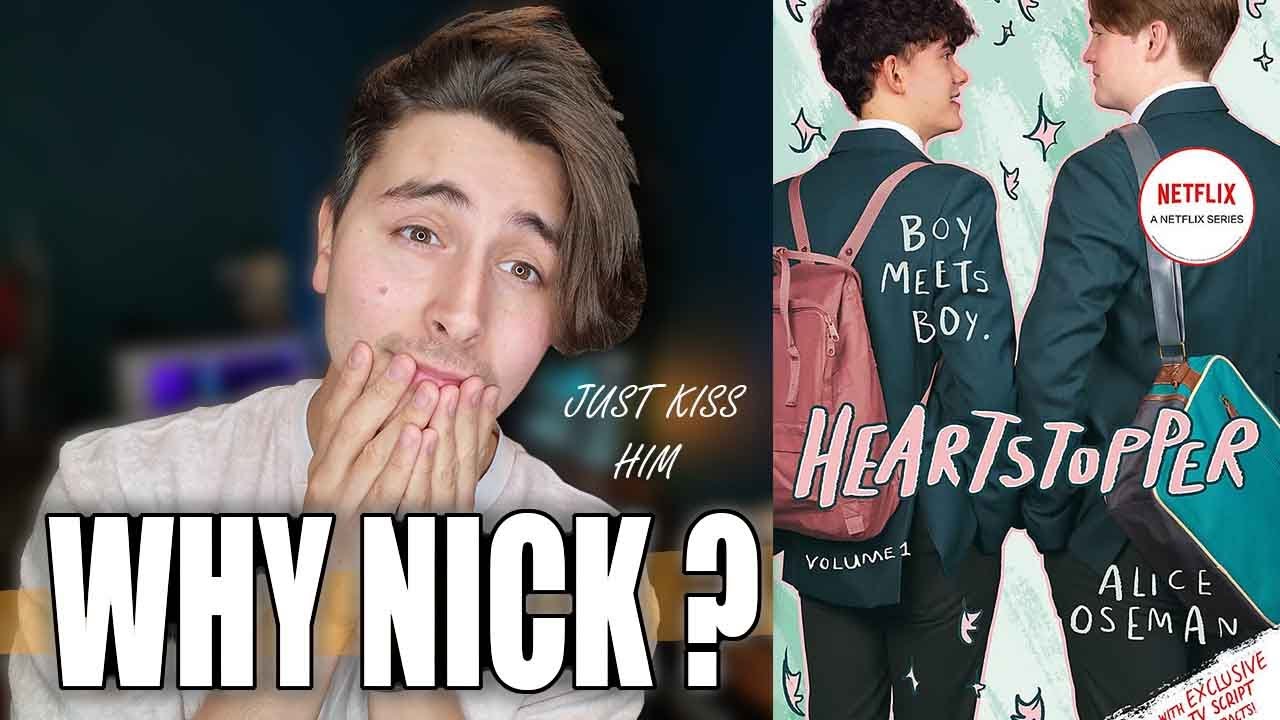 Бисексуальные реакции HEARTSTOPPER EP4 Поцелуй его Элис Оземан Кортни Джай