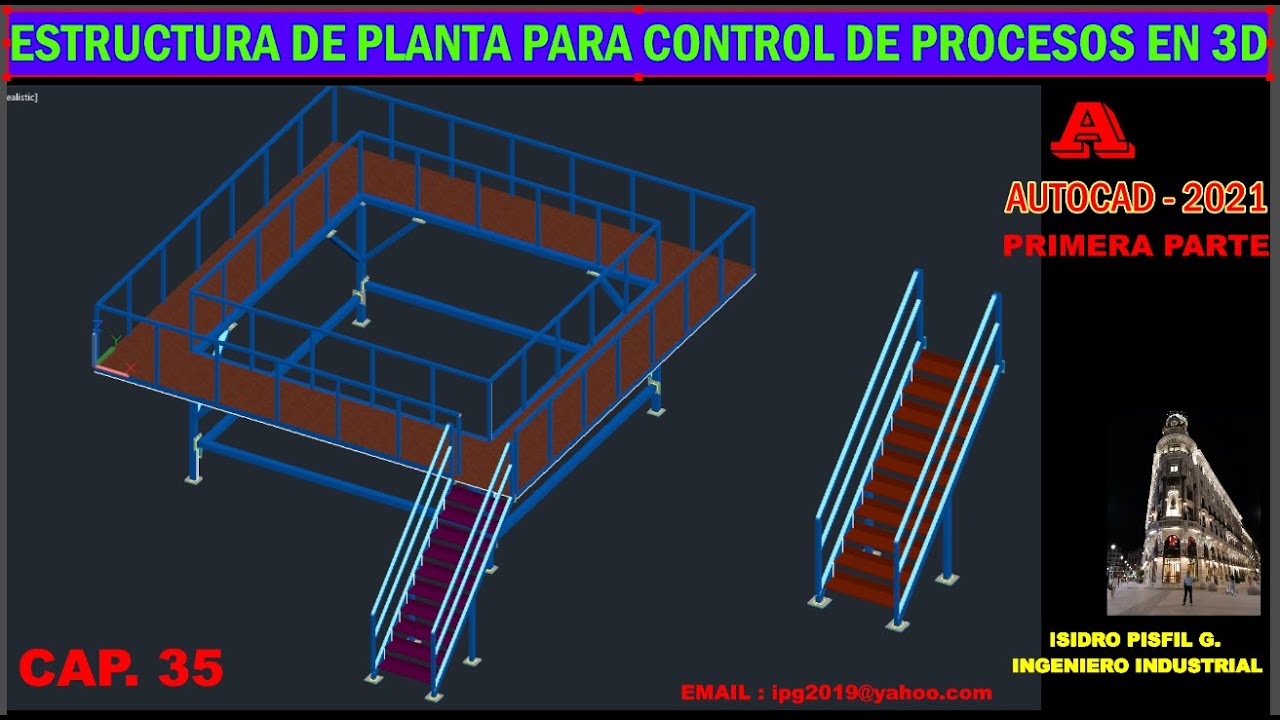 ESTRUCTURA DE PLANTA PARA CONTROL DE PROCESOS EN 3D