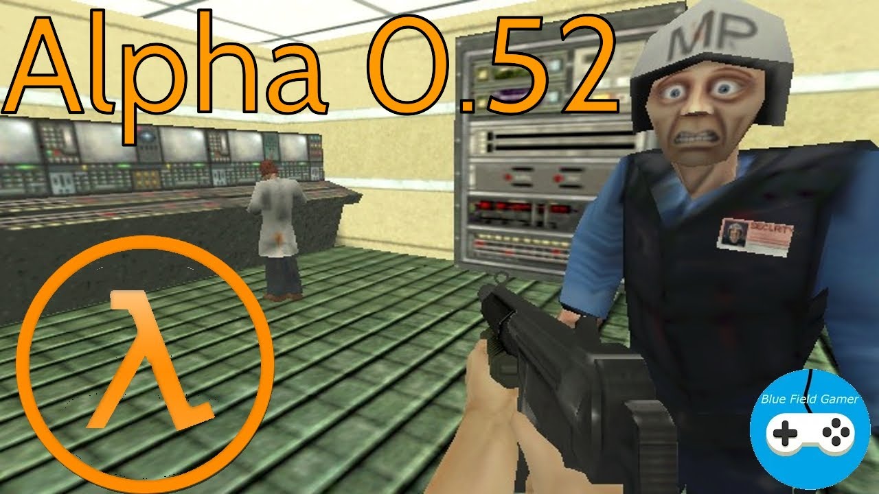 Half Life Alpha 0.52 Tech Demo Playthrough Black Mesa