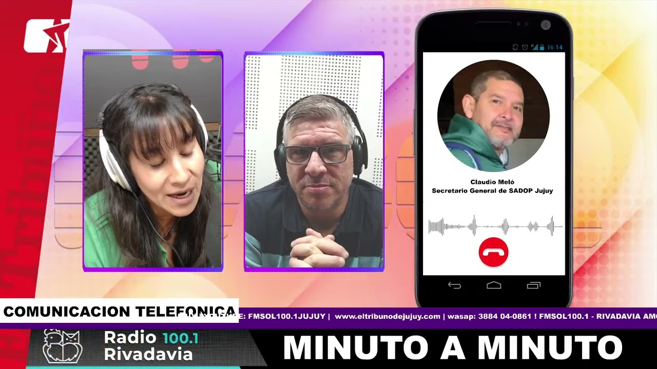 ENTREVISTA a Claudio Meló Secretario General de SADOP Jujuy