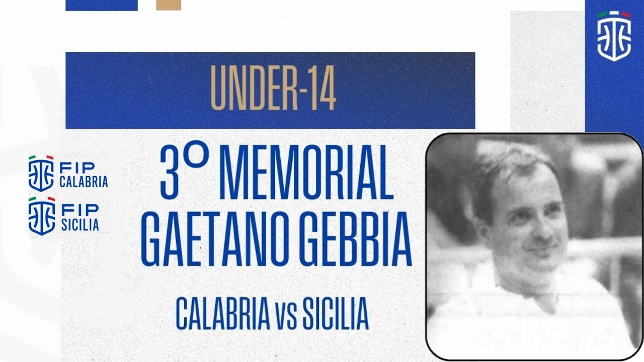 Calabria-Sicilia 58-53 • 3º Memorial Gebbia • 4 gennaio 2026